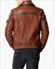 Tan Leather Jacket 